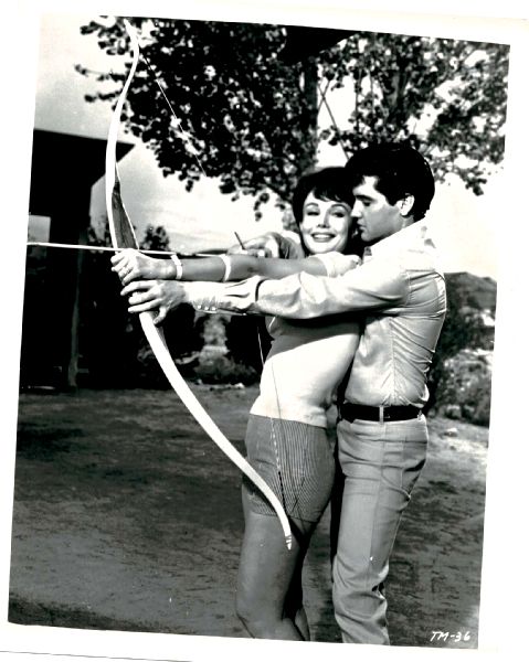 Publicity Photo/Still: ELVIS PRESLEY - TICKLE ME 1965 Julie Adams Bow & Arrow Publicity Photo/Still: ELVIS PRESLEY - TICKLE ME 1965 Julie Adams Bow & Arrow