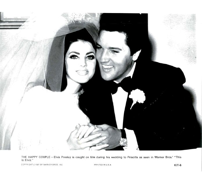 Publicity Photo/Still: ELVIS PRESLEY - THIS IS ELVIS 1981 Prescilla Marriage Publicity Photo/Still: ELVIS PRESLEY - THIS IS ELVIS 1981 Prescilla Marriage