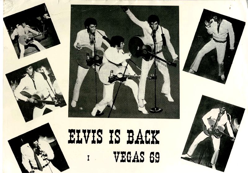 Publicity Photo/Still: ELVIS PRESLEY - Elvis Is Back Vegas 69 1