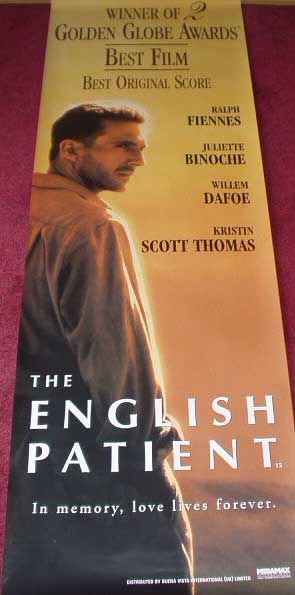 ENGLISH PATIENT, THE: Golden Globes Awards Panel Film Poster