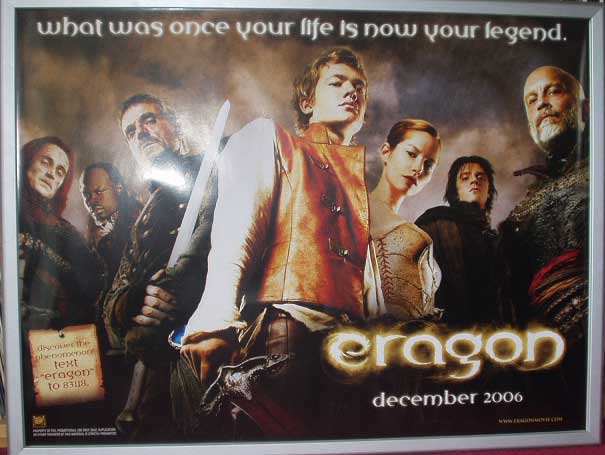 ERAGON: Advance 2 UK Quad Film Poster ERAGON: Advance 2 UK Quad Film Poster
