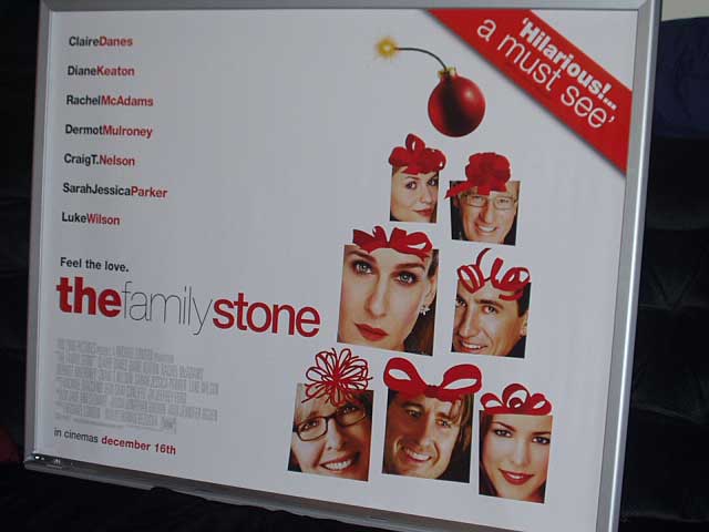 FAMILY STONE, THE: Main UK Quad Film Poster FAMILY STONE, THE: Main UK Quad Film Poster