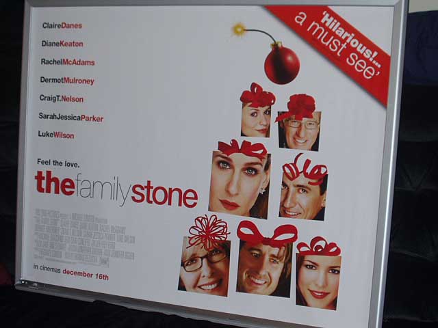 FAMILY STONE, THE: Main UK Quad Film Poster