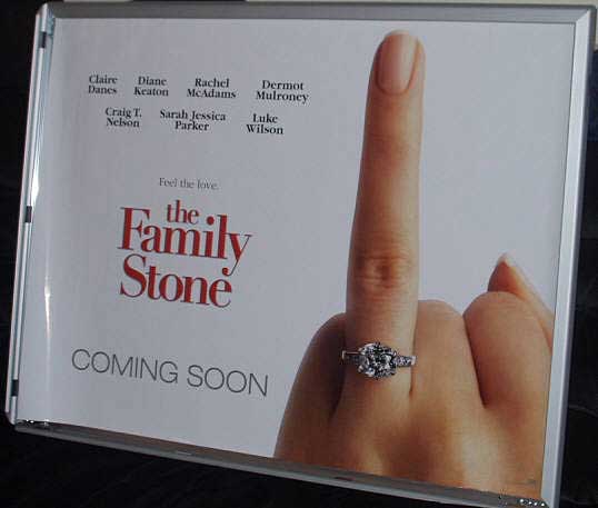 FAMILY STONE, THE: Advance UK Quad Film Poster FAMILY STONE, THE: Advance UK Quad Film Poster