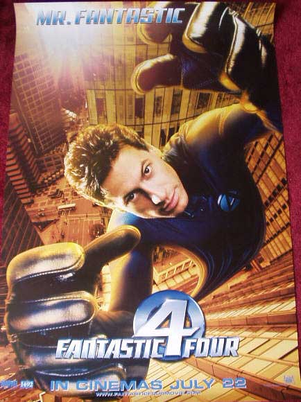 FANTASTIC FOUR: Mr Fantastic One Sheet Film Poster FANTASTIC FOUR: Mr Fantastic One Sheet Film Poster