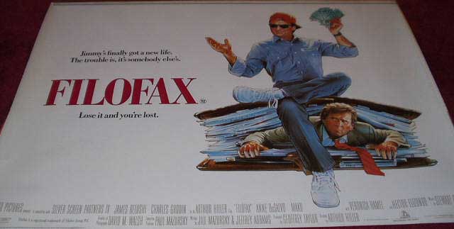 FILOFAX: Main UK Quad Film Poster FILOFAX: Main UK Quad Film Poster