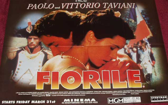 FIORILE: Main UK Quad Film Poster