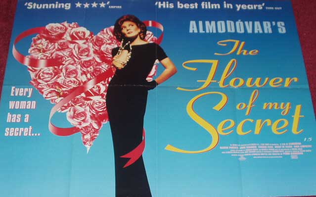 FLOWER OF MY SECRET: Main UK Quad Film Poster
