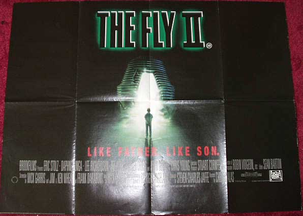 FLY II, THE: Main UK Quad Film Poster