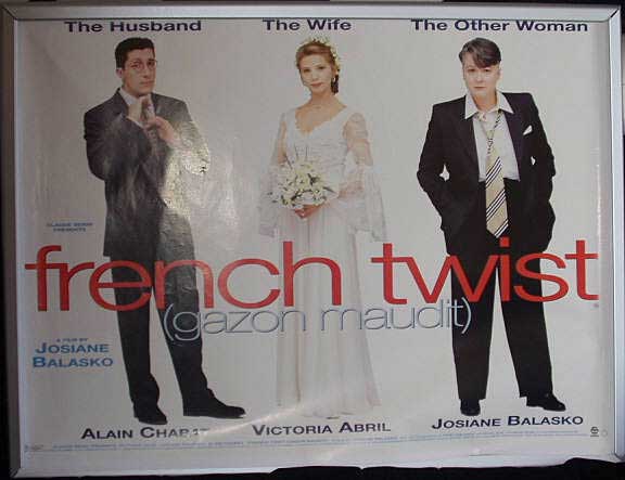 FRENCH TWIST: Main UK Quad Film Poster FRENCH TWIST: Main UK Quad Film Poster
