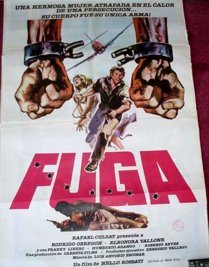 FIGURES IN A LANDSCAPE: Argentinian Film Poster 