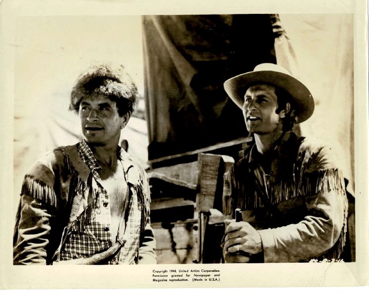 Publicity Photo/Still: GEORGE MONTGOMERY - INDIAN SCOUT 1950 Looking To Side Publicity Photo/Still: GEORGE MONTGOMERY - INDIAN SCOUT 1950 Looking To Side