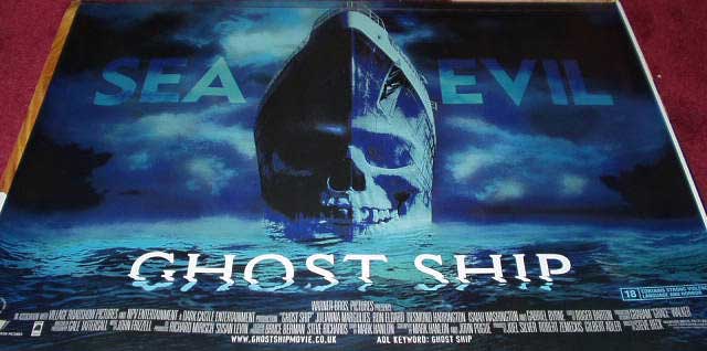 GHOST SHIP: Main UK Quad Film Poster