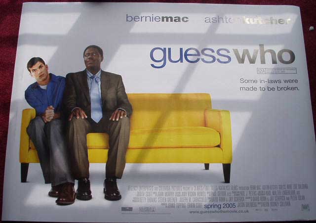 GUESS WHO: Main UK Quad Film Poster
