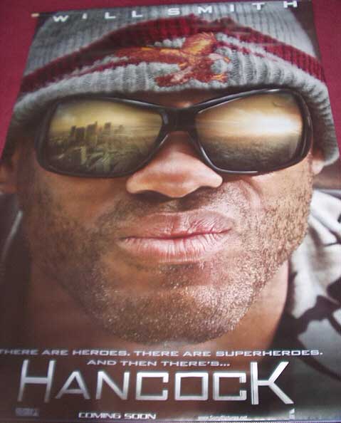 HANCOCK: Will Smith Cinema Banner HANCOCK: Will Smith Cinema Banner