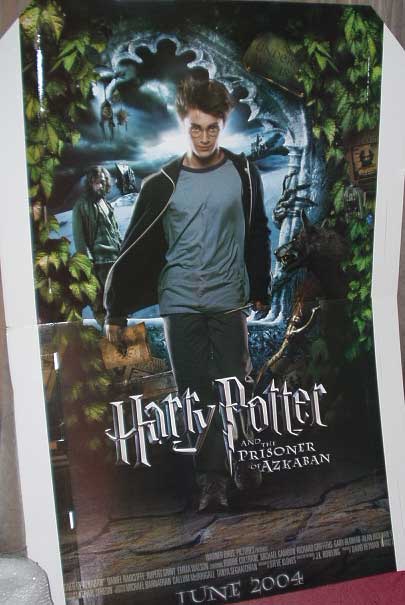 HARRY POTTER AND THE PRISONER OF AZKABAN: Promotional Cinema Standee