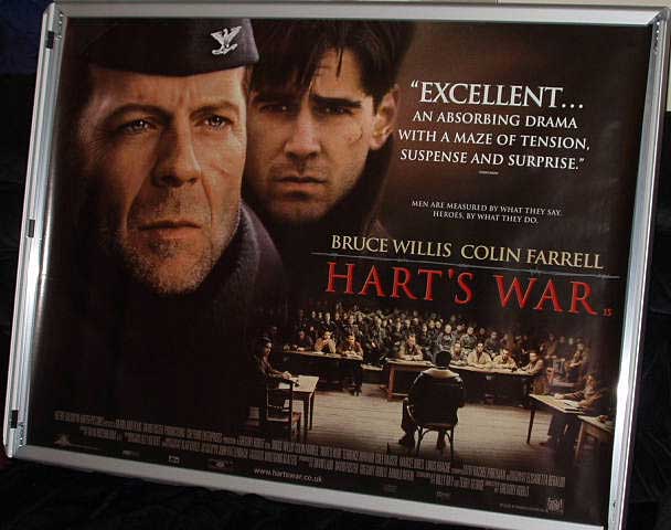 HART'S WAR: Main UK Quad Film Poster
