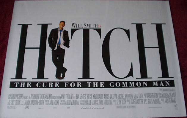 HITCH: Main UK Quad Film Poster