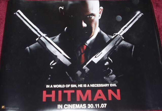 Cinema Poster: HITMAN 2007 (Advance Quad) Timothy Olyphant Dougray Scott Olga Kurylenko Cinema Poster: HITMAN 2007 (Advance Quad) Timothy Olyphant Dougray Scott Olga Kurylenko