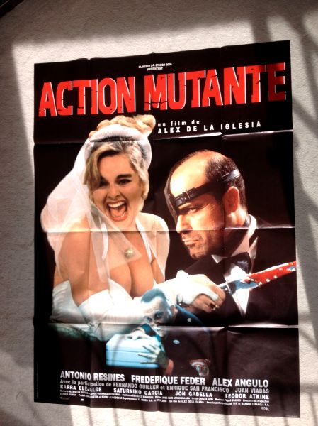 Cinema Poster: ACTION MUTANTE aka ACCION MUTANTE 1993 (French Grande) Cinema Poster: ACTION MUTANTE aka ACCION MUTANTE 1993 (French Grande)