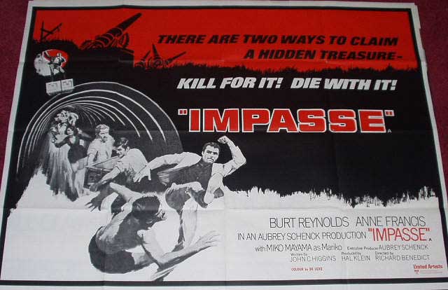 IMPASSE: Main UK Quad Film Poster IMPASSE: Main UK Quad Film Poster