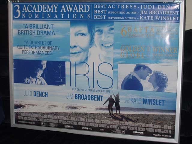 IRIS: Review UK Quad Film Poster IRIS: Review UK Quad Film Poster