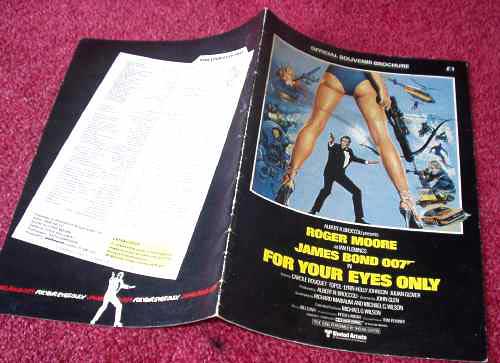FOR YOUR EYES ONLY: Cinema Programme