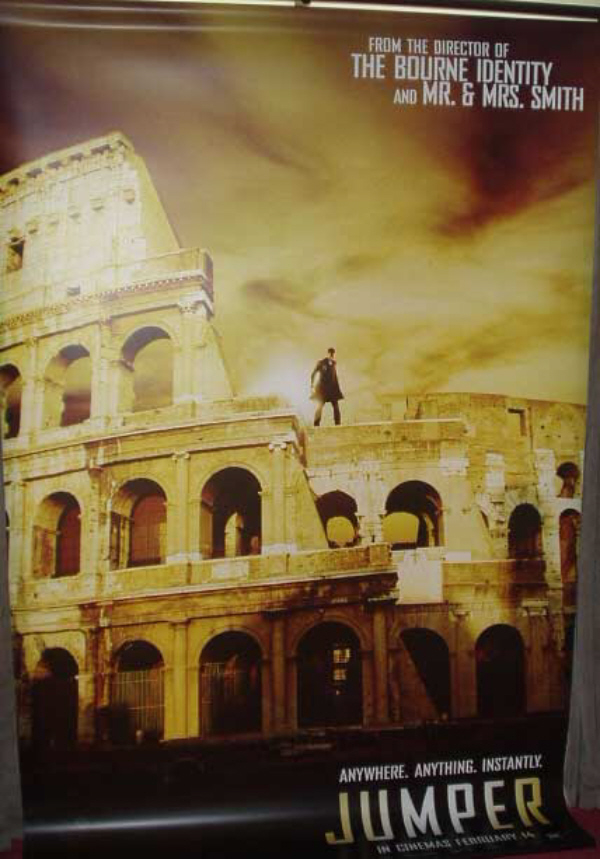 JUMPER: The Colosseum Cinema Banner JUMPER: The Colosseum Cinema Banner