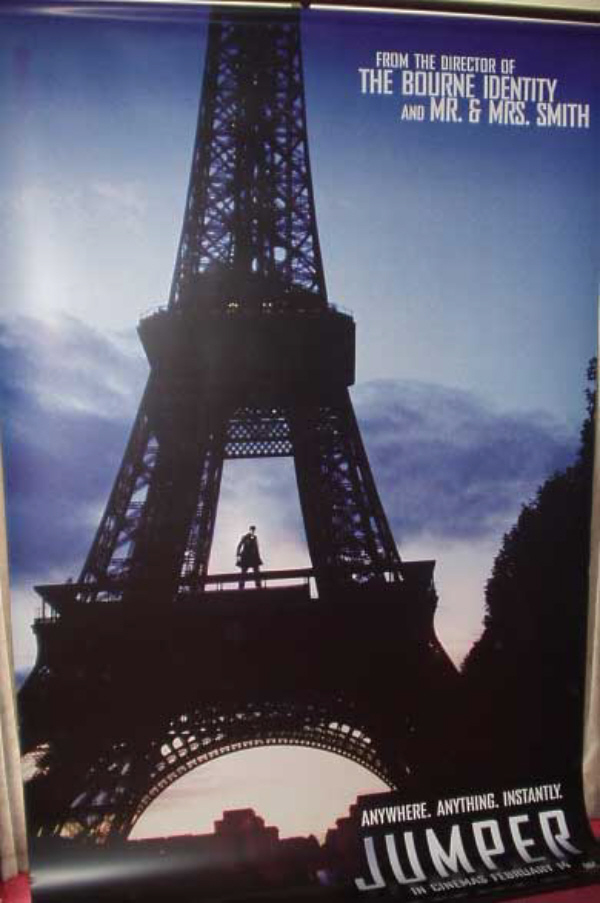 JUMPER: The Eiffel Tower Cinema Banner JUMPER: The Eiffel Tower Cinema Banner
