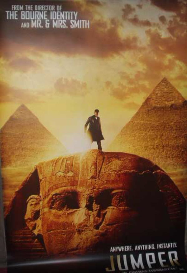 JUMPER: The Sphinx/Pyramids Cinema Banner