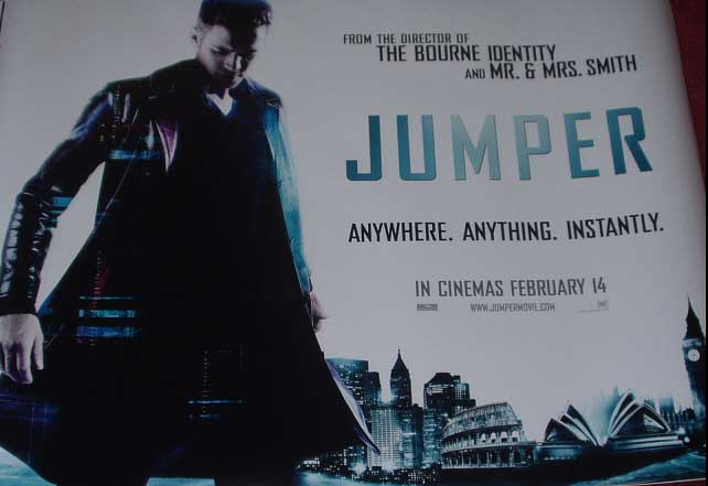 JUMPER: Main UK Quad Film Poster