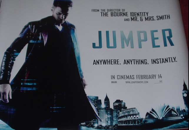 JUMPER: Main UK Quad Film Poster JUMPER: Main UK Quad Film Poster