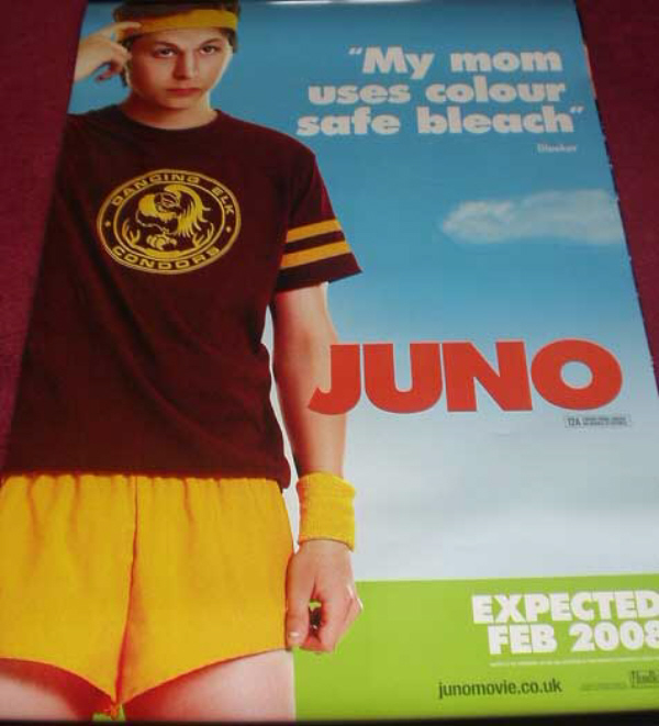 JUNO: Bleeker/Michael Cera Cinema Banner