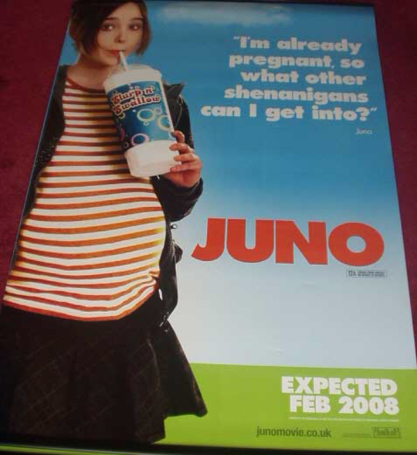 JUNO: Juno/Ellen Page Cinema Banner