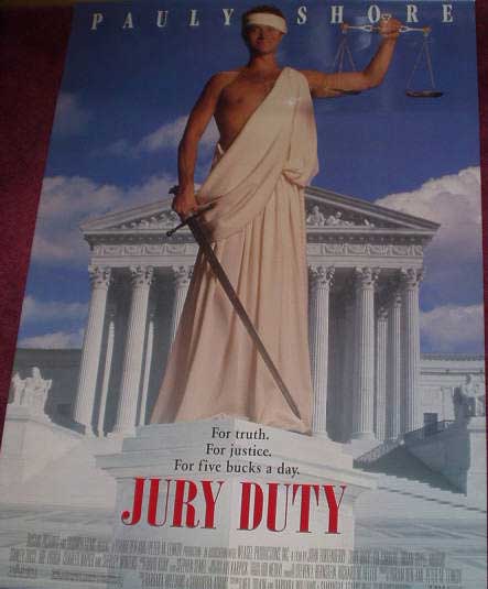 JURY DUTY: Main One Sheet Film Poster JURY DUTY: Main One Sheet Film Poster