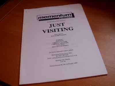 JUST VISITING: Promotional Booklet