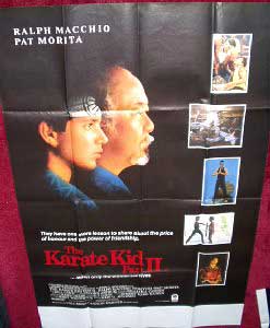 KARATE KID PART II, THE: Double Quad Film Poster