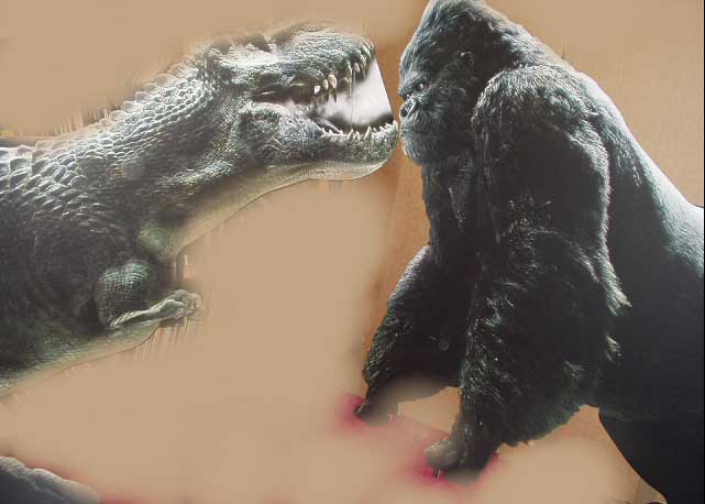 KING KONG: Promotional Cinema Standee