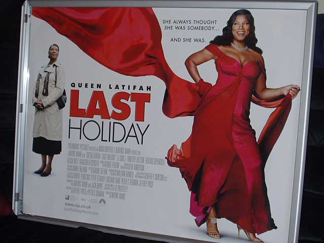 LAST HOLIDAY: Main UK Quad Film Poster