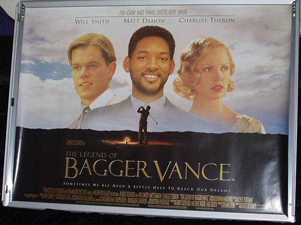 LEGEND OF BAGGER VANCE, THE: Main UK Quad Film Poster LEGEND OF BAGGER VANCE, THE: Main UK Quad Film Poster
