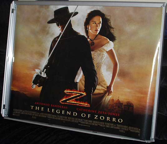 LEGEND OF ZORRO, THE: Main UK Quad Film Poster LEGEND OF ZORRO, THE: Main UK Quad Film Poster