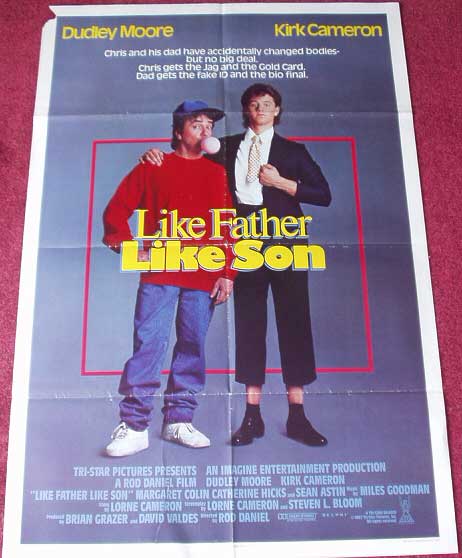 LIKE FATHER LIKE SON: Main One Sheet Film Poster LIKE FATHER LIKE SON: Main One Sheet Film Poster