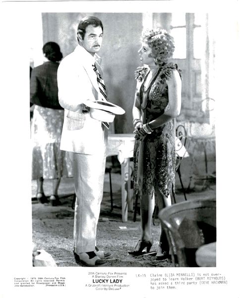 Publicity Photo/Still: LIZA MINNELLI - LUCKY LADY 1975 LK-15 Burt Reynolds Publicity Photo/Still: LIZA MINNELLI - LUCKY LADY 1975 LK-15 Burt Reynolds