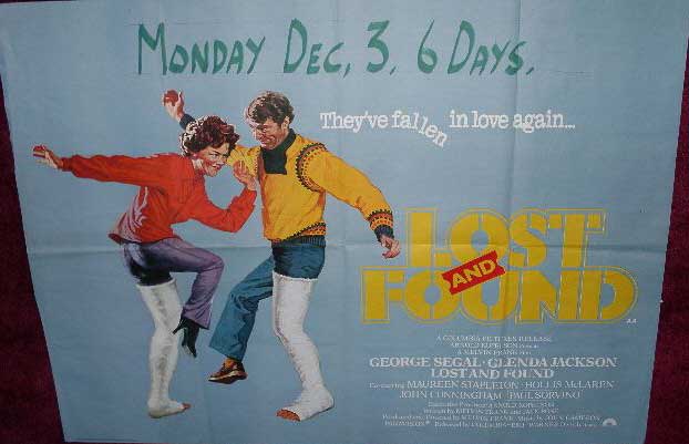 LOST AND FOUND: UK Quad Film Poster LOST AND FOUND: UK Quad Film Poster