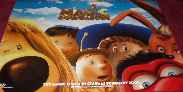 MAGIC ROUNDABOUT, THE: Advance UK Quad Film Poster MAGIC ROUNDABOUT, THE: Advance UK Quad Film Poster