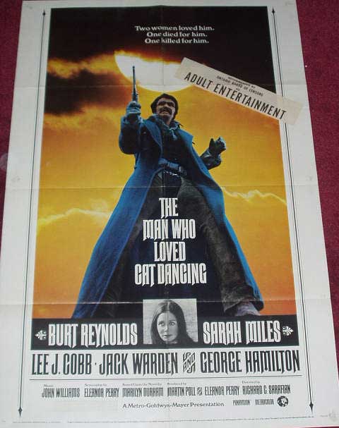 MAN WHO LOVED CAT DANCING, THE: Main One Sheet Film Poster MAN WHO LOVED CAT DANCING, THE: Main One Sheet Film Poster