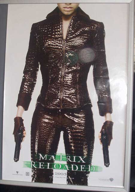 MATRIX RELOADED: Niobe One Sheet Film Poster