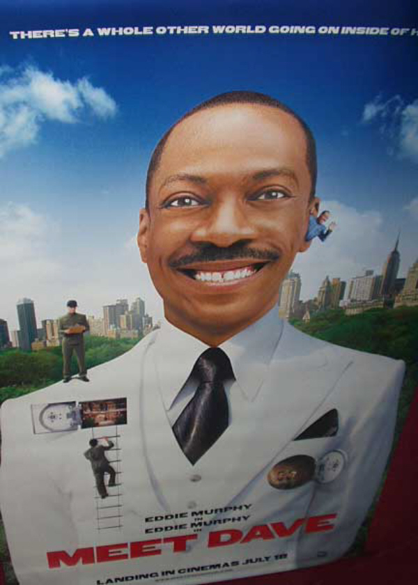 MEET DAVE: Eddie Murphy Cinema Banner