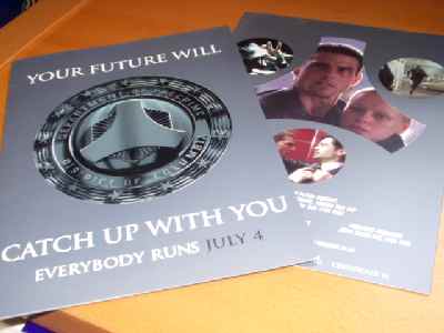 MINORITY REPORT: Promotional Card