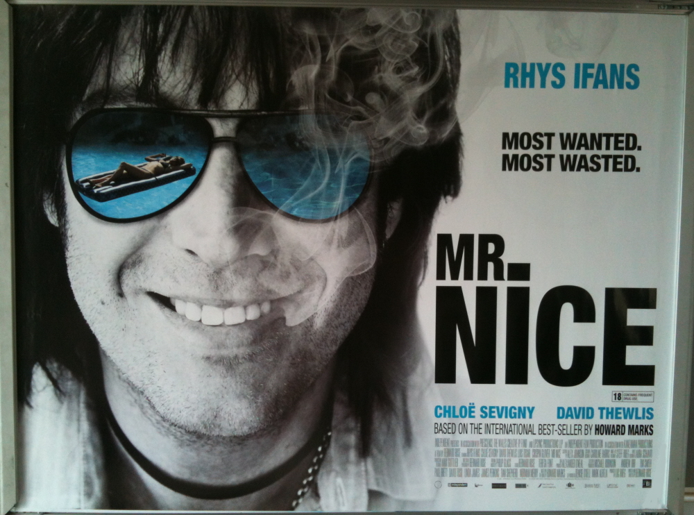 MR NICE: Main UK Quad Film Poster